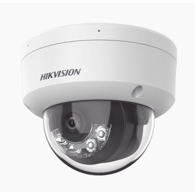 Cámara IP Hikvision DS-2CD1163G2-LIU - 6MP - Domo - Lente 2.8mm - IR 30M - Ethernet - Micrófono  - DS-2CD1163G2-LIU