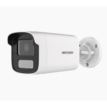 Cámara IP Hikvision DS-2CD1T83G2-LIU(F) - 8MP - Bala - Lente Focal 4mm - IR 50M - Ethernet - Micrófono - DS-2CD1T83G2-LIU(F)