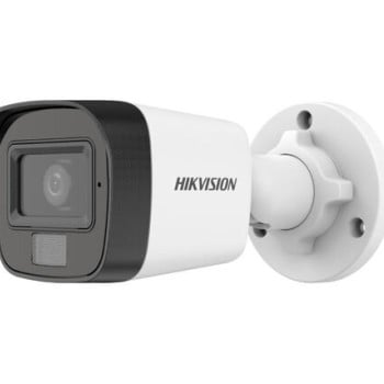 Cámara CCTV Hikvision 5MP Bala con Micrófono Modelo DS-2CE16K0T-LFS