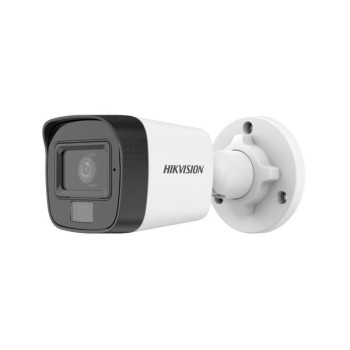 Cámara CCTV Hikvision DS-2CE16K0T-LFS - 5MP - Bala - Lente 2.8mm - IR 30M - Micrófono  - DS-2CE16K0T-LFS