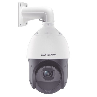 Cámara IP PTZ HIKVISION DS-2DE4425IW-DE(T5) - 4MP - Domo - Lente 4.8 a 120 mm - IR 100M - PoE+ - IP66 - DS-2DE4425IW-DE(T5)