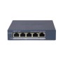 Switch Hikvision DS-3E1505P-EI/M - Gigabit Ethernet - 4 Puertos PoE+ - 1 Uplink - Gestionado - DS-3E1505P-EI/M