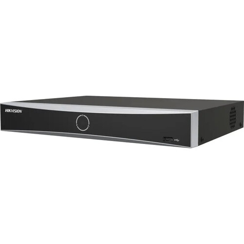 NVR Hikvision 16 Canales con Almacenamiento Hasta 10TB Modelo DS-7616NXI-K1(B)