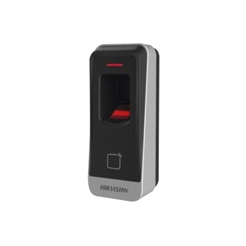 Lector de Control de Acceso HIKVISION DS-K1201A-MF - Huella Digital y Tarjetas MIFARE