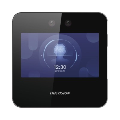 Lector Biométrico HIKVISION DS-K1A340-WX - Pantalla Táctil - 4.3" - Reconocimiento Facial - 1500 Rostros - Distancia de 0.3 a 1.5 m - DS-K1A340-WX