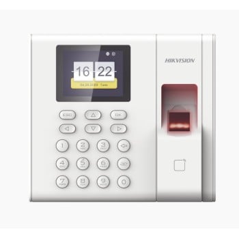 Lector Biométrico HIKVISION DS-K1A8503EF-B - 2.4" - 1,000 Huellas - 1,000 Tarjetas EM - USB - TCP/IP - DS-K1A8503EF-B