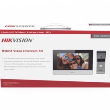 Kit Videoportero Hikvision 7 Pulgadas Wi-Fi Full HD Pantalla Táctil DS-KIS303-P Kit Videoportero Hikvision 7 Pulgadas Wi-Fi Full HD Pantalla Táctil DS-KIS303-P