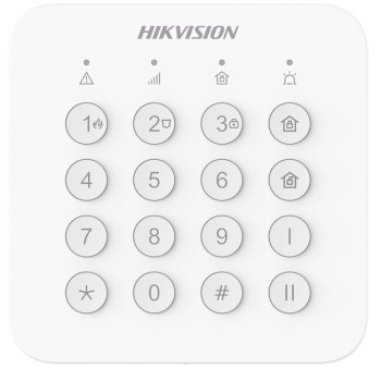 Teclado HIKVISION Inalámbrico para Armado y Desarmado Modelo DS-PK201B-WB Teclado HIKVISION Inalámbrico para Armado y Desarmado Modelo DS-PK201B-WB
