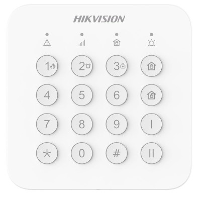 Teclado HIKVISION DS-PK201B-WB - Inalámbrico - Armado y Desarmado - DS-PK201B-WB