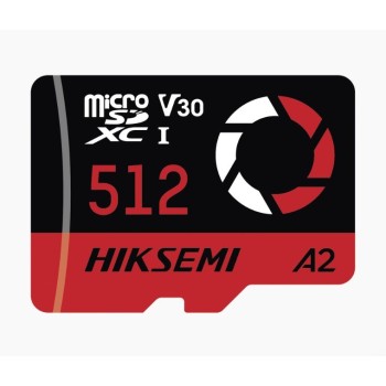 Memoria MicroSDXC Hikvision HS-TF-E3 - 512GB - Clase 10  - HS-TF-E3/512G