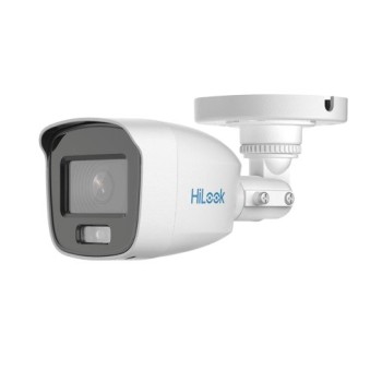 Cámara CCTV HiLook -THC-B129-MS - 2MP - Bala - 20M Luz blanca - Micrófono - THC-B129-MS