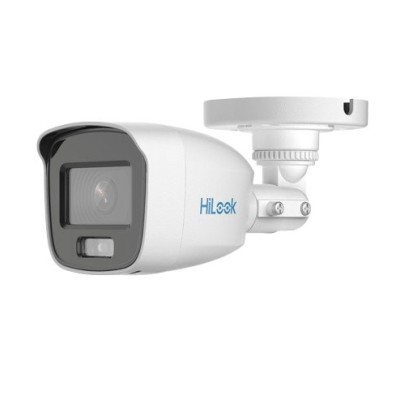 Cámara CCTV HiLook -THC-B129-MS - 2MP - Bala - 20M Luz blanca - Micrófono - THC-B129-MS