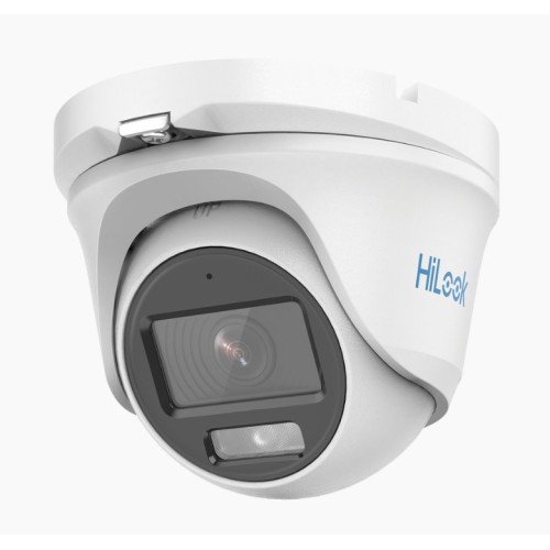 Cámara de Seguridad CCTV Hilook THC-T129-MS 2MP Torreta con Visión Nocturna 20M