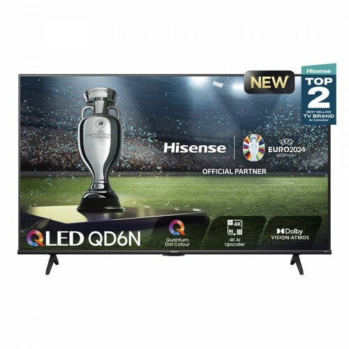 Smart TV Hisense 50 pulgadas QLED 4K Ultra HD Google TV Modelo 50QD6N