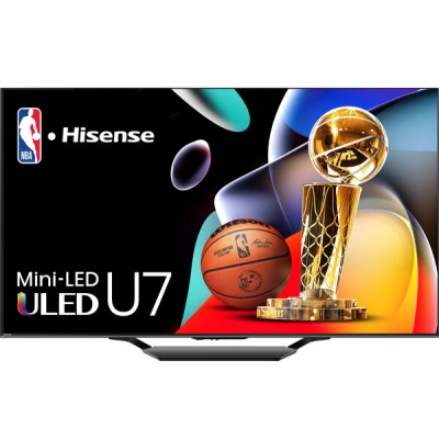 Pantalla Smart TV Hisense U7 - 55" - 4K Ultra HD - Wi-Fi - HDMI - USB - 55U7N