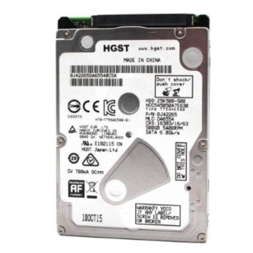 Disco Duro Hitachi CINEMASTAR Z5K500 2.5 pulgadas 500GB SATA III HCC545050A7E630 Disco Duro Hitachi CINEMASTAR Z5K500 2.5 pulgadas 500GB SATA III HCC545050A7E630