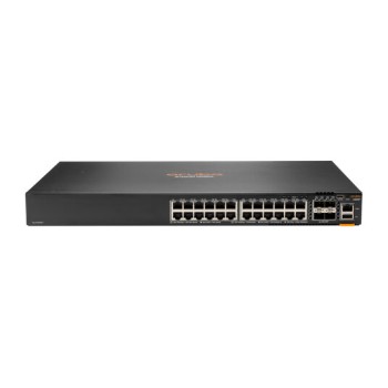 Switch Aruba 6200F - Gigabit Ethernet - 24 Puertos PoE - 4 SFP - Gestionado - JL725A