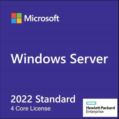 HPE Microsoft Windows Server 2022 Standard - 4 Núcleos Adicionales - Requiere Licencia Base - Físico - P46196-B21