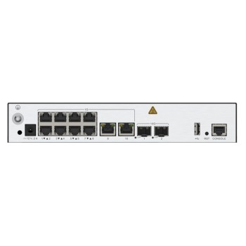 Controladora de Puntos de Acceso Huawei AC650-256AP - Gigabit Ethernet - 10 Puertos RJ-45 - 2 SFP+ - Hasta 2048 Clientes - AC650-256AP