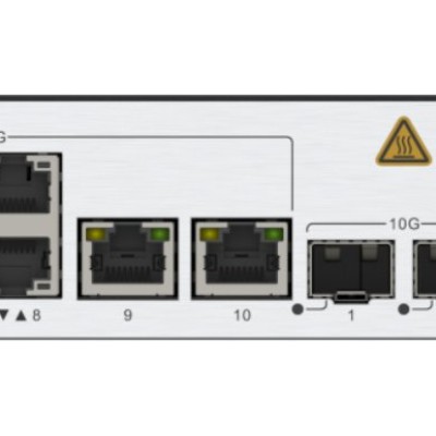 Controladora de Puntos de Acceso Huawei AC650-256AP - Gigabit Ethernet - 10 Puertos RJ-45 - 2 SFP+ - Hasta 2048 Clientes - AC650-256AP