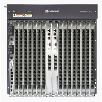 Unidad de Red Óptica HuaweI EA5800-X15 - OLT GPON Carrier Class - 1 Tarjeta de 16 Puertos GPON - 15 Ranuras - 2 Fuentes de Alimentación DC - EA5800-X15
