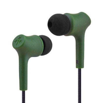 Auriculares Hune Haya - Alámbrico - 3.5mm - Micrófono - Verde - AT-ACC-AU-048-BOS