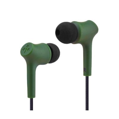 Auriculares Hune Haya - Alámbrico - 3.5mm - Micrófono - Verde - AT-ACC-AU-048-BOS