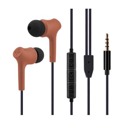 Auriculares Hune Haya - Alámbrico - 3.5mm - Micrófono - Corteza - AT-ACC-AU-048-COR