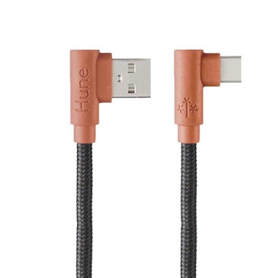 Cable USB Hune Hiedra - USB-A a USB-C - 1.2m - Corteza - AT-ACC-CA-317COR