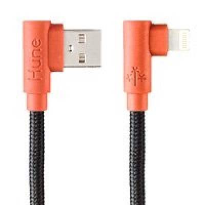 Cable Hune Hiedra - USB-A a Lightning - 1.2m - Corteza - AT-ACC-CA-318COR
