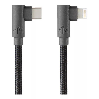 Cable Hune Hiedra - Lightning a USB-C - 1.2 m - Gris - AT-ACC-CA-354-ROC