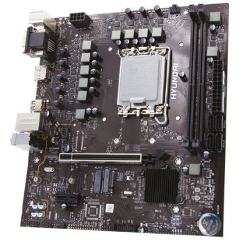 Tarjeta Madre Hyundai H610A Series - Soporte para Procesadores Intel de 12ª y 13ª Generación - desde Celeron a i7 - Capacidad de Memoria Hasta 64GB - HTH610A01