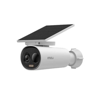 Cámara IP Imou IPC-K9DCN-3T0WE/FSP12-TYPEC - 3MP - Bala - Lente 2.8mm - IR 10M - Audio Bidireccional - Panel Solar - Wi-Fi - IPC-K9DCN-3T0WE/FSP12-TYPEC