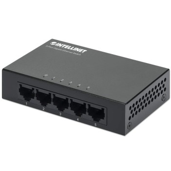 Switch Intellinet 530378 - Gigabit Ethernet - 5 Puertos - No Gestionado - 530378