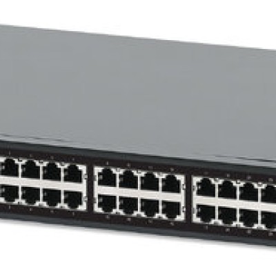 Switch Intellinet 561891 - Gigabit Ethernet - 24 Puertos PoE+ - 2 Puertos SFP - No Gestionado - 561891