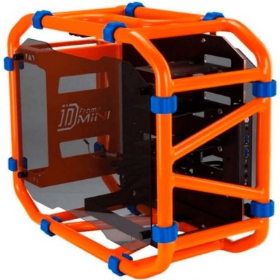 Gabinete In Win D-Frame Mini - con Ventana - Mini ITX - USB 3.0 - Naranja - D-FRAME MINI ORANGE