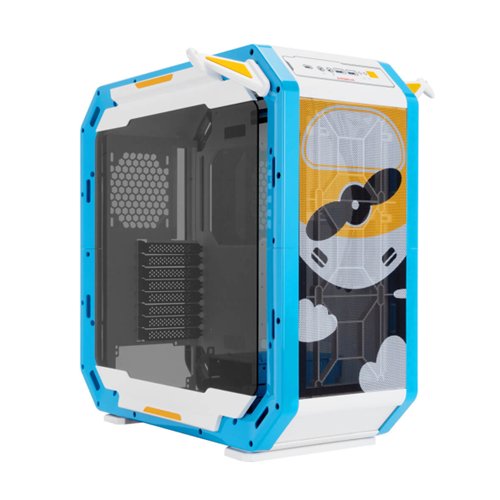 Gabinete Gamer In Win Monsters A Plannie - Media Torre Compatible ATX/Micro-ATX/Mini-ITX/E-ATX