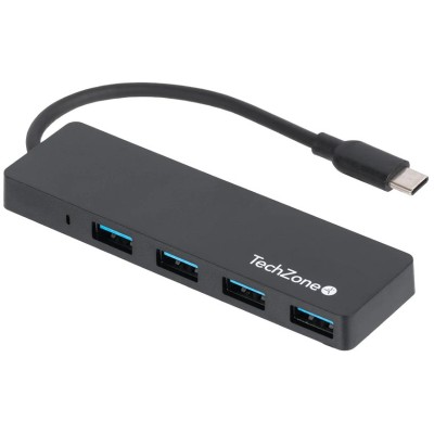 HUB USB TechZone Connect Hub - 4x USB 3.0 - TZACHB01
