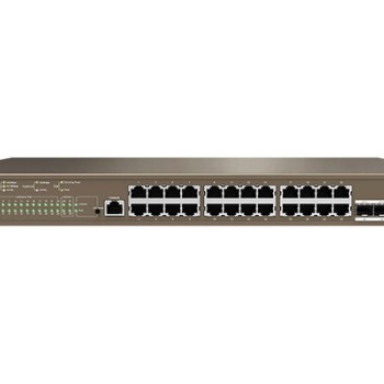Switch IPCom G5328P-24-410W - Gigabit Ethernet - 24 Puertos PoE - 4 SFP - Gestionado - G5328P-24-410W