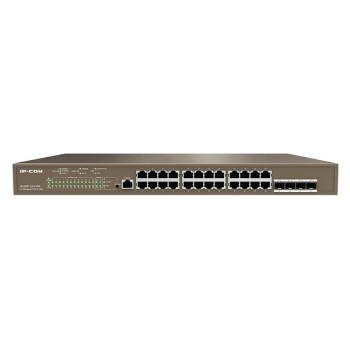 Switch IPCom G5328P-24-410W - Gigabit Ethernet - 24 Puertos PoE - 4 SFP - Gestionado - G5328P-24-410W