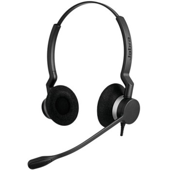 Diadema Jabra Biz 2300 QD Duo - Alámbrico - QD - Micrófono - 2309-820-104