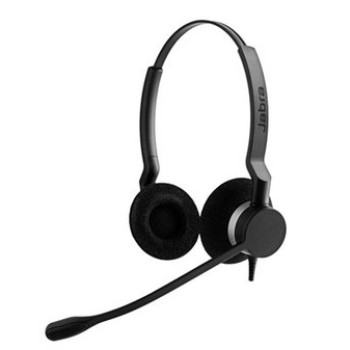Audífonos Jabra Biz 2300 USB UC Duo - Diadema Alámbrica - Negro - Modelo 2399-829-109