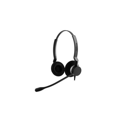 Audífonos Jabra Biz 2300 USB UC Duo - Alámbrico - Diadema - Negro - 2399-829-109