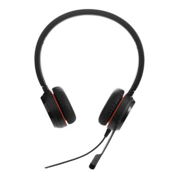 Diadema Jabra Evolve 30 Duo - Alámbrico - 3.5mm - USB - Micrófono  - EVOLVE-30-DUO-UC