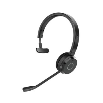 Diadema Jabra Evolve 65 TE - Inalámbrico - Bluetooth - Micrófono - Negro - 6693-839-409