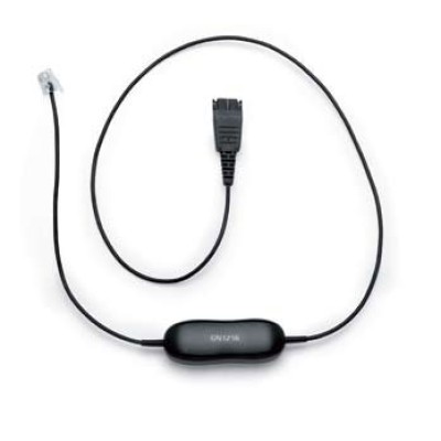 Cable para Audifonos Jabra Gn1216 - RJ-9 Macho a QD Macho - Jabra Gn 2000/Gn2000/Biz 2400/2400 3in1/Gn2000 - 88001-03