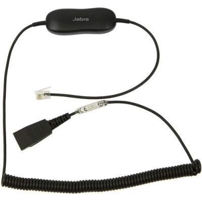 Cable enroscado Jabra GN1216 - Para Diademas BIZ1500 / BIZ2300 / BIZ2400 - GN-1216-C