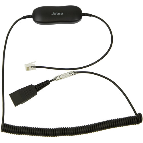 Cable enroscado Jabra GN-1216-C para diademas BIZ1500, BIZ2300 y BIZ2400
