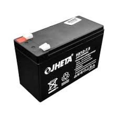 Batería JHETA HX12-7.5J - 12V/7.5Ah - Negro - 621207-50