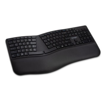 Teclado Kensington ProFit Ergo - Inalámbrico - Español - Multimedia - Negro - K75401ES